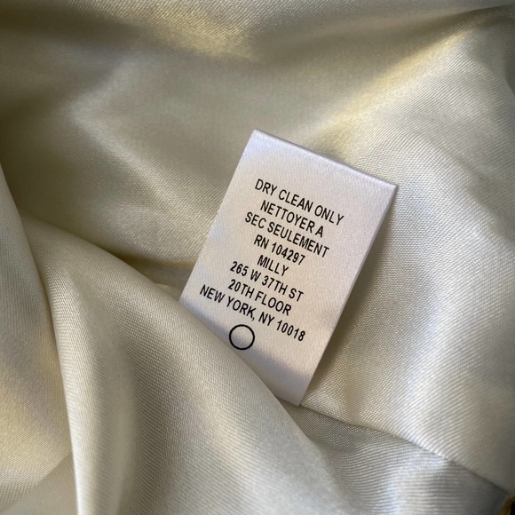 Milly Of New York Women's Lace Floral Leaf Strap Sexy Cami Tank Top Size 4 - Picture 7 of 10